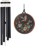 Vanquer Large Wind Chimes for Outside Deep Tone - 46'' Wind Chimes Outdoor Clearance, Windchimes Outdoors, Hummingbird Wind Chime,Sympathy Gift, Patio, Home Décor, Vintage Black (46" Hummingbird) by Vanquer