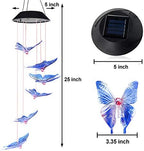 Butterfly Color Changing Solar Wind Chimes Outdoor, for mom, Women,Grandma,Daughter,Aunt,Friend,Wife,Sister.Yard Decor Birthday Gifts,Gardening Gift for Christmas - Image 6