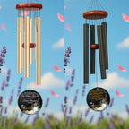 Custom Banjo Memorial Wind Chime, Personalized Name & Year - Image 3