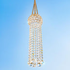 Crystal Suncatcher for Window Hanging,Wind Chime Style Long Pendant Sun Catcher with Color Crystals,Rainbow Maker for Outdoor,Garden,Patio Decoration,Nice Gift for Mom Neighbor Unisex (2pcs) - Image 4