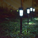 10pcs Solar Powered Ground Stake Garden Lights for Pathways - Image 4