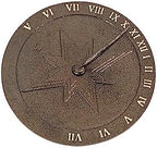 Montague Metal Products Roman Numeral Sundial - Garden Decor - Garden Clock - Image 3