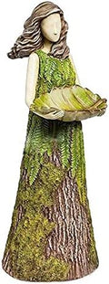 Fairy Tale Forest Girl Bird Feeder Garden Statue-Yard Lawn Decoration Sculpture-Resin Home Decorations Lawn Decorations by AAHIFIT