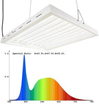 2X2Ft 100W LED Grow Lights with 5500K White Spectrum and Over 2.0 PPF/W and 20000 Lumens Great for Retrofit T5 2Ft 8 Lamp Fluo. Lights or 250W MH System, Grow Double Fast! (2X2, W55) - Image 7