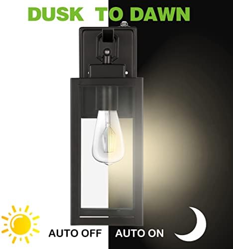 hykolity Large Dusk to Dawn Outdoor Lighting, 18 Inch Outdoor Wall Lights - Image 4