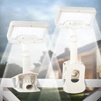 Clip On Solar Motion Lights Outdoor,360°Rotatable Fence Lights(2Pack,6000K) by SunlightEncounter