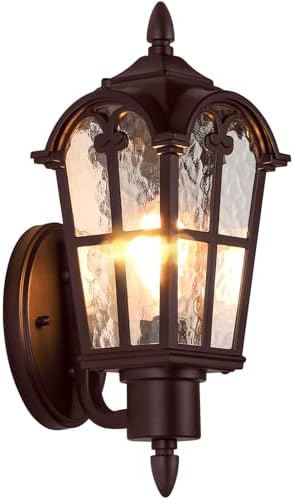 16’’ Large Outdoor Wall Light Fixture, Exterior Wall Lantern Sconce by BringYourBrightFuture