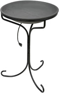 Wild Bird Lover’s Heated Bird Bath with Metal Stand – 20" Slate-Textured Basin, 150W Heater & 30" Coated Stand – Outdoor Bird Bath Keeps Water Ice-Free Year Round – Safe & Slip-Resistant Surface by Unknown