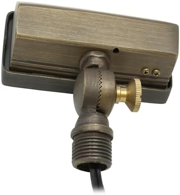 Lightkiwi R9872 Brass Flood Light & Wall Wash Outdoor Lighting Fixture for 12 Volts Low Voltage Landscape Lighting (Light Bulb Not Included) - Image 4