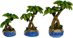 Set of 3 Mini Palm Tree Decor, Beach Ornaments by SEAKINGDOMYHH