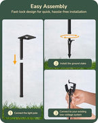 EDISHINE Low Voltage Pathway Lights, Wired Landscape Lighting, 10 Pack - Image 6
