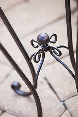Evergreen Garden Classic Iron Gazing Ball Stand - Image 5