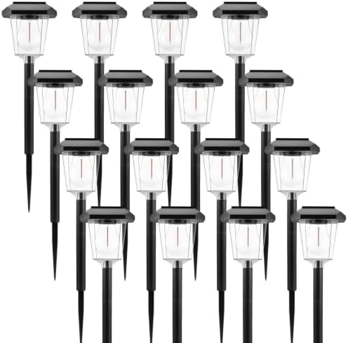 16Pack Purple Solar Halloween Lights outdoor, Pathway Halloween Decorations - Image 2