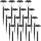 16Pack Purple Solar Halloween Lights outdoor, Pathway Halloween Decorations - Image 2