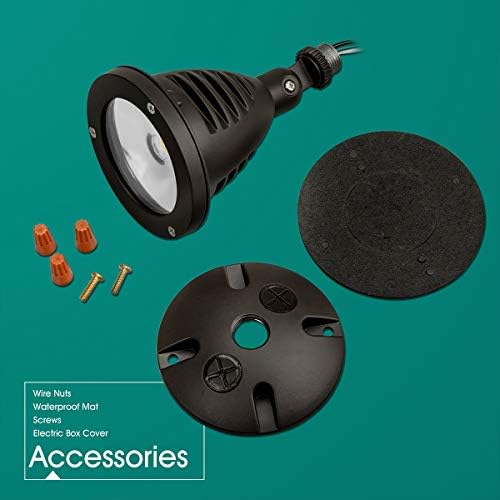 1100LM LED Waterproof Outdoor Landscape Spotlight, LED Flood Light - Image 6