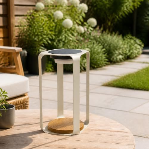 Solar Outdoor Table Lamp, Rechargeable Cordless Patio Lamp Waterproof - Image 6