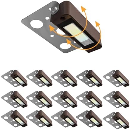 4" LED Retaining Wall Light, 16-Pack Low Voltage Landscape Lights by Lawyettle