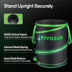 VIVOSUN 30-Gallon Collapsible Garden Bag, Yard Waste Containers - Image 2