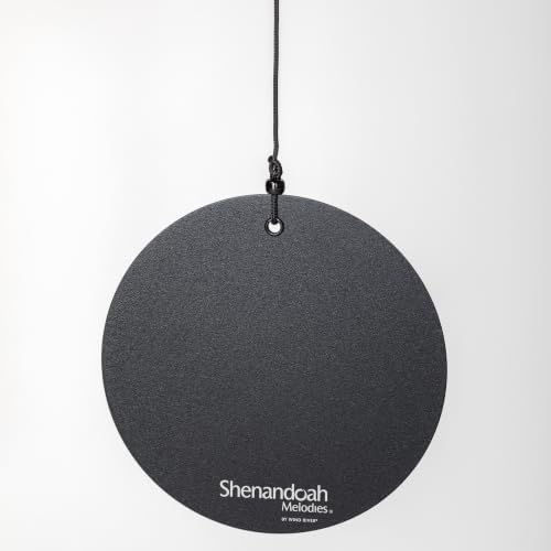 Shenandoah Melodies by Wind River – 47 inch Black Wind Chime for Patio, Backyard, Garden, and Outdoor décor (Aluminum Chime) Made in the USA - Image 5