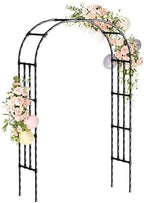 4.9x8.5FT Garden Arch Trellis for Climbing Plants Outdoor by PlusYard