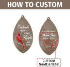 Personalized Sympathy Wind Chimes Deep Tone, 36inch Custom Name Wind Chimes, in Loving Memory of Dad/Mom, Memorial Gifts Wind Chime for Funeral - Image 5