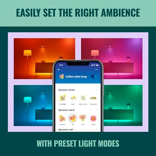 WiZ Connected 120W PAR38 LED Smart Light Bulbs - 3 Pack - Connects to Your Wi-Fi - E26 Smart Bulb - Control with Voice or App + Activate with Motion - Matter Compatible - Image 5