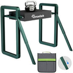 Garden Kneeler and Seat Foldable Gardening Stool with Extendable Legs by Onadak
