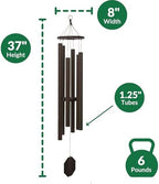 37" Melody of the Heart Windchime - Amish Handcrafted - Image 2