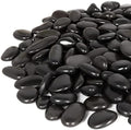 15 lb Black River Rocks for Landscaping, Polished Black Pebbles for Potted Plants & Vases, Large 1-2 Inch Decorative Stones for Garden Beds, Planters & Aquariums Decor by GASPRO