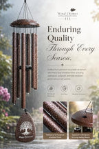 Retirement Gift for Woman Men 37" Wind Chimes Happy Retirement Decorations - Image 6