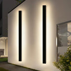 2 Pack Modern Outdoor Wall Light, 71inch Black Exterior Wall Mount Light Fixtures, 3 Color 3000K/4500K/6000K, IP65 Waterproof, Porch Wall Sconce, Long Linear Outside Lighting for Patio Garage Garden - Image 7