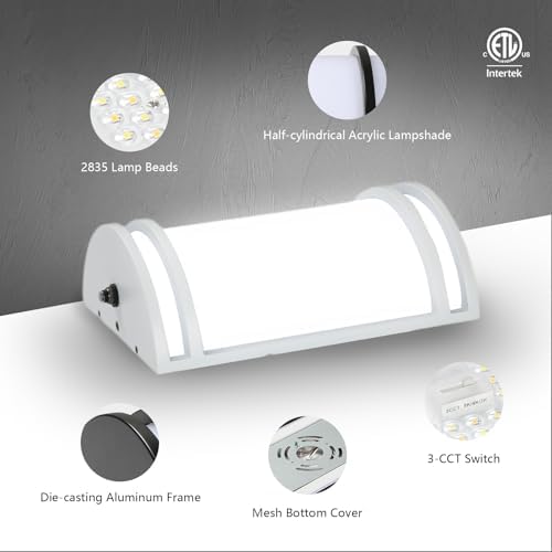 10in Dusk to Dawn Front Porch Light 15W(75W Eqv.) 120V, ETL Listed - Image 5