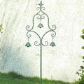 46.5" H Metal Yard Art with Bells for Outside,Decorative Garden Stakes by HOUYANG
