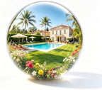 16 In Gazing Ball, Diameter Polished Reflective Smooth Garden Sphere by euppaury