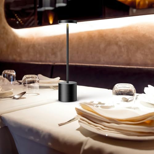 LED Cordless Table Lamp Rechargeable,Battery Powered Outdoor Lights - Image 6