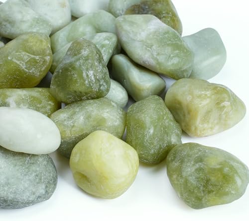 30lbs 1-2 Inch Jade Pebbles for Indoor Plants by OutdoorD%C3%A9cor