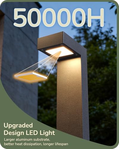 EDISHINE Low Voltage Pathway Light Wired, Outdoor Landscape Lighting 12pack - Image 3