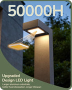 EDISHINE Low Voltage Pathway Light Wired, Outdoor Landscape Lighting 12pack - Image 3