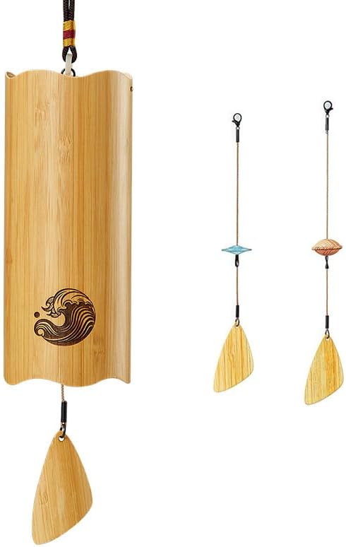Bamboo 8-Tone Chords Wind Chimes Musical Chords Sound Healing Meditation Yoga Home Garden Patio Decoration by Unknown