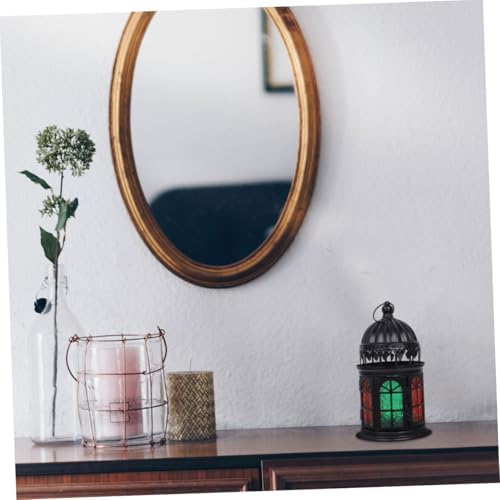 Moroccan Style Candle Lantern Black Tinplate Xmas Halloween Decor - Image 5
