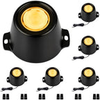 Wired Submersible LED Pond Lights with Stainless Steel Housing by ZestPatio