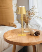 Fizrice Rechargeable Table Lamp Cordless Battery Operated, Gold 2 Pack - Image 6