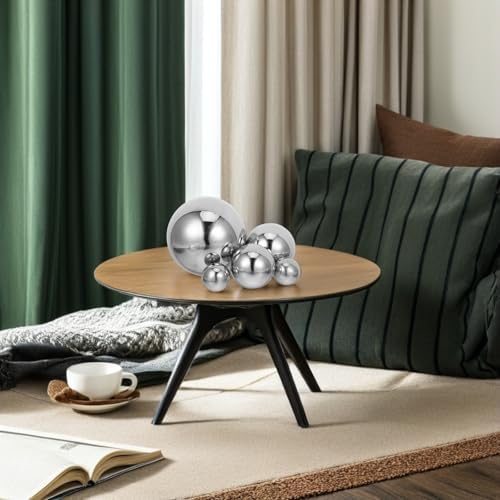 Beavorty Stainless Steel Garden Globe Mirror Finish Decorative Ball - Image 5