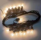 25FT LED Outdoor Patio String Lights.IP65 Water Proof Strand with 12 Shatterproof Bulbs.UL Listed Heavy-Duty Christmas Lights.Outside Hanging Lights for Patio,Balcony,Garden,Yard,Party. - Image 3