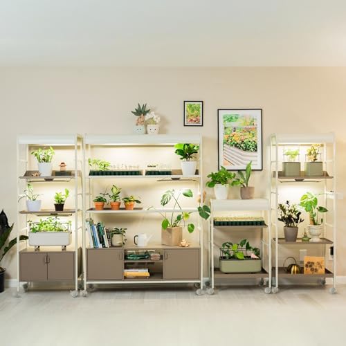 Vego Garden Grow Lights for Indoor Plants, Full Spectrum LED Grow Light with Customized 5 Modes for Seed Starting, Leafy, Herbs, Fruits & Microgreens, 1 Pack - Image 6