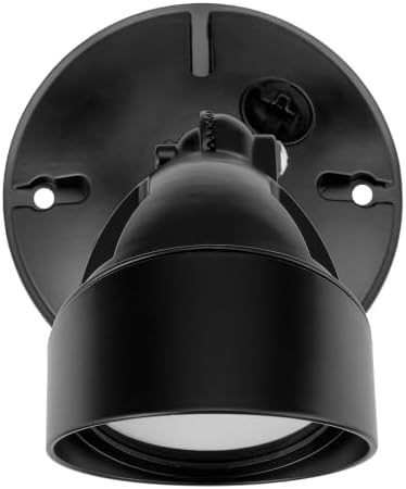 Maxxima LED Black Outdoor Flood Security Wall Light 800 Lumens 3000K 2 Pack - Image 3