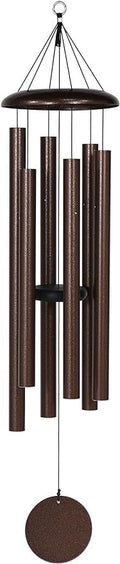 44" Aluminum Wind Chimes - Premium Wind Chime to Create a Zen Atmosphere - Wind Chime Suitable for Outdoor, Garden, Patio, Backyard, Garden Decoration with Wind Catcher Decor Gift (Copper Vein) by LOTUSBYRK