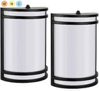 kadision Dusk-to-Dawn LED Wall Sconce, 3000K/4000K/5000K, 2-Pack by kadision
