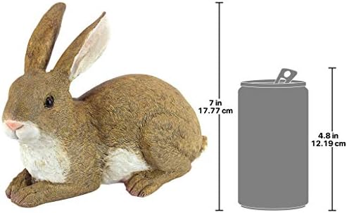 Design Toscano QM200861 Bashful The Bunny Lying Down Rabbit Outdoor Garden - Image 5