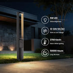 5W LED Low Voltage Landscape Pathway Lights Kit 2700K 500LM 12-Pack - Image 2